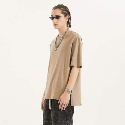 Cosmic Fire Slit Hem T-shirt