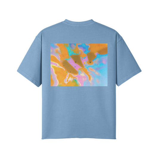 Pink Lemonade Raw Hem T-Shirt